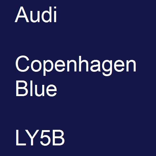 Audi, Copenhagen Blue, LY5B.